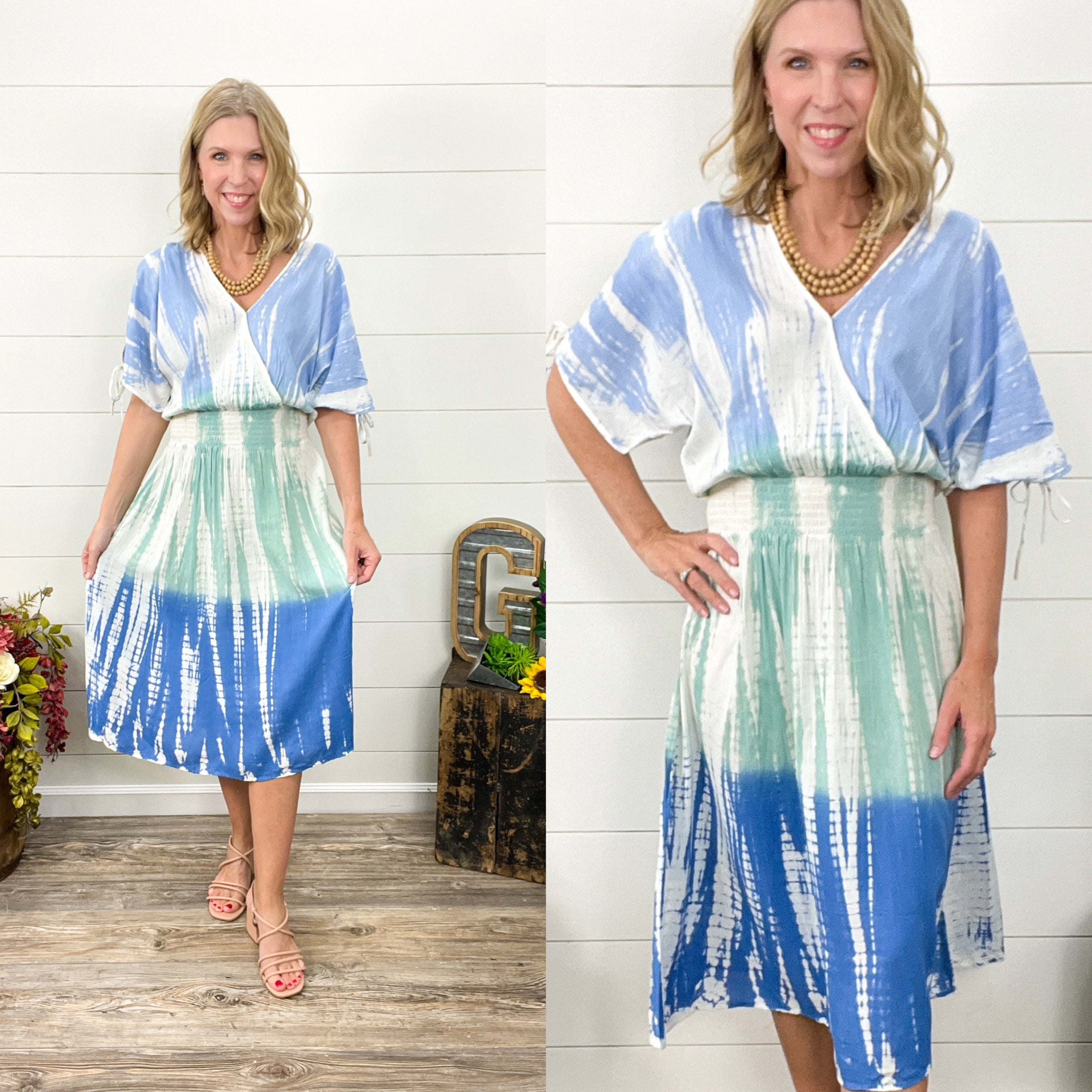 Simply southern tie dye dress top