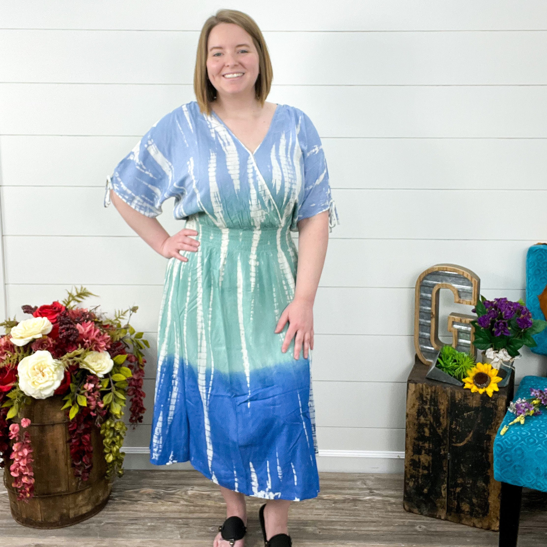 Simply southern tie dye dress outlet